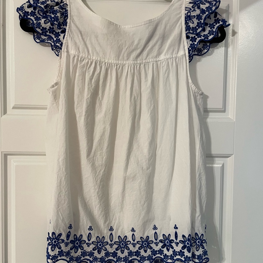Madewell Eyelet Top